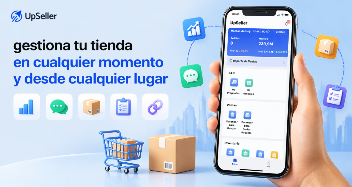 Gestiona tu tienda con Upseller